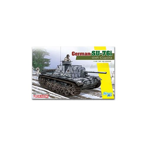 1/35 scale model Dragon 6856 Germany SU-76i self-anti-tank gun equipped with No. 3 chariot long command tower type