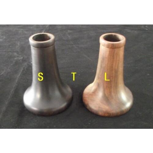 2 pieces Excellence Bb Soprano clarinet Bell Ebony wood Buffet size