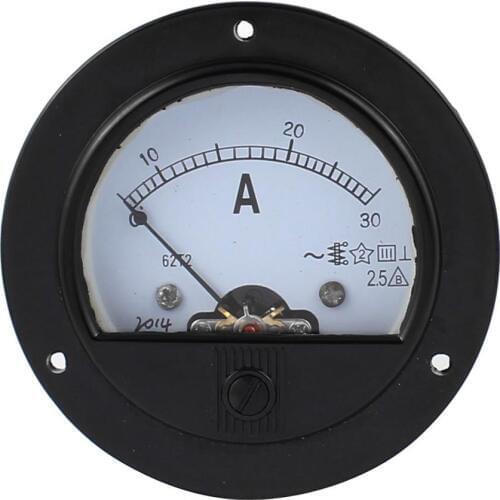 62T2 AC 0-30A 1A 2A 3A 5A 10A 15A 20A 30A Analog Panel Ammeter Gauge Ampere Current Meter 62T2 2.5% Tolerance