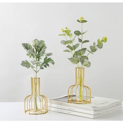 Home Decoration Accessories Fake Flower Simulation Flower High-end Bouquet Living Room Vase Small Ornaments Bedroom Decoration