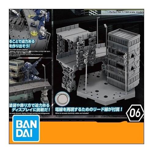 Bandai Original 30MM Suit For 1/144 RG HG GUNDAM Action Figures City War Assemble City Building Model