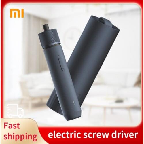 Xiaomi HOTO Straight Handle Electric Screwdriver 3 Speed Torque Rechargeable with Stroage Box LED Light 12 Long Bits