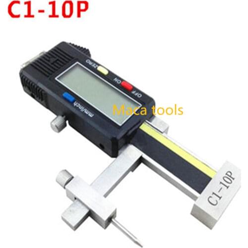 -10mm - +10mm Digital Gap & Step Gauges with flat measuring face Step&Gap Gauge Electronic digital step gap gauge