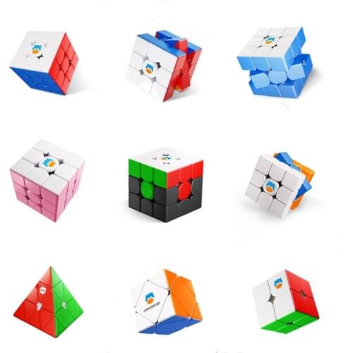 GAN MG356 M 3x3x3 Series Magnetic Magic Cube Speed Professional Magnets Puzzle Cubo Magico Educational Games for Kids Gift