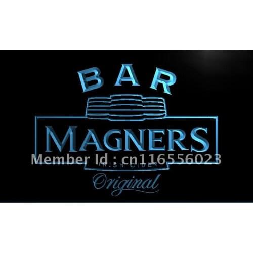 LA484- BAR Magners Irish Cider LED Neon Light Sign home decor crafts