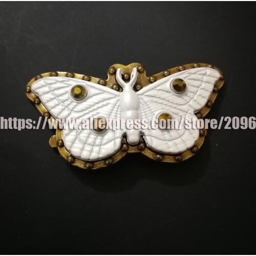2018 Hot butterfly Buckle Hooker Badges Pins for the Shoes Belt Garment bag bee buckle badges pin insect hardware Accessories