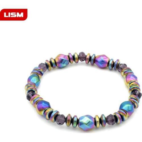 Hot Magnetic Health Slimming Bracelet Bio Magnetic Acupoint Massage Bangle Healthy Weight Loss Personal Health Care Accessories