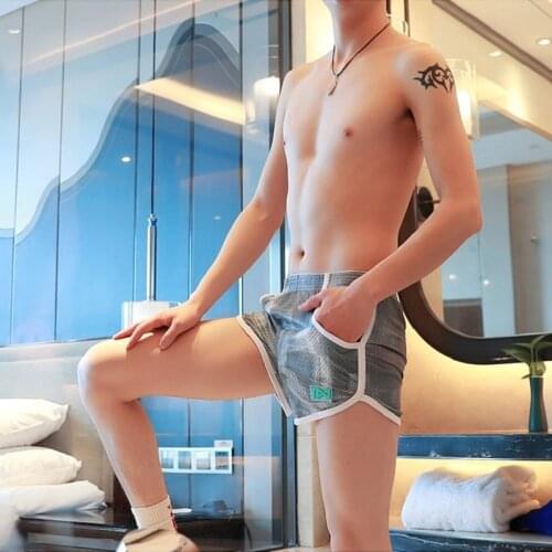 Mens Arrow Shorts Mesh Sports Breathable Leisure Underwear Shorts Men Boxers Comfortable Fashion Men Gift New Arrival