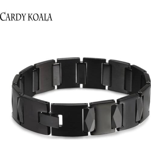 Korean Fashion Personality Titanium Steel Chain Tide Jewelry Mens Bracelet Birthday Gift