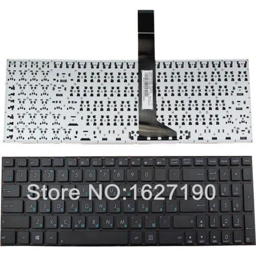 NEW Russian Keyboard for ASUS X550 BLACK(Without FRAME,Without Foil,For Win8) PN: 0KN0-PE1IT13 9Z.N8SSU.40E