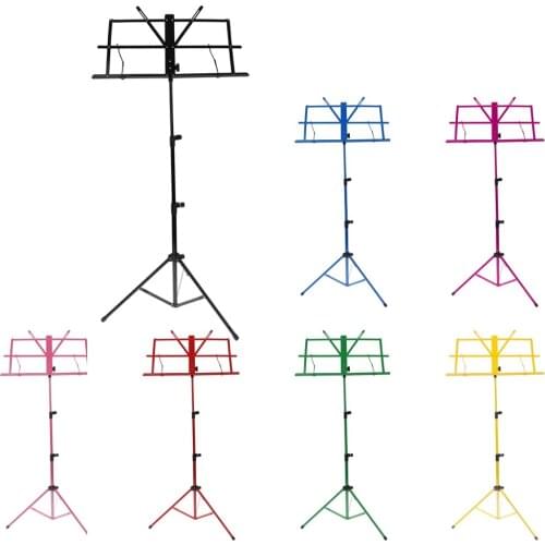 Music Sheet Stand Adjustable Tripod Holder Foldable For Practitioners