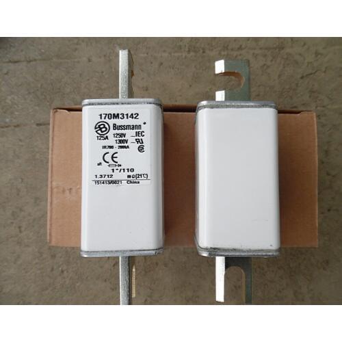 Fuses: 170M3145 250A 1250V / 170M3146 315A / 170M3147 350A 1250V aR