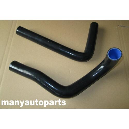 Reinforced silicone radiator coolant hose FOR SUPRA JZA80 2JZ-GTE NO-VVTI 1993-1999 BLACK