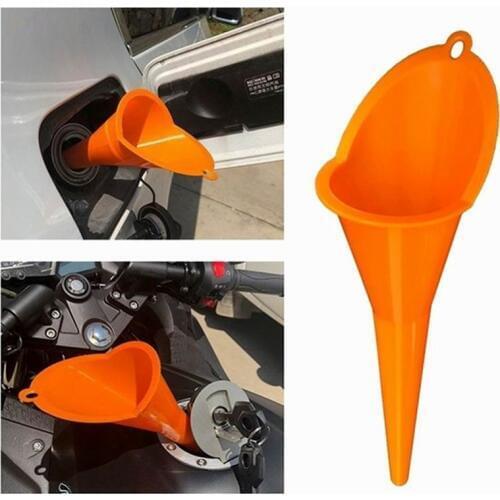 Car Refueling Long Mouth Funnel Gasoline Engine Oil Additive Motorcycle Farm Machine Use Convenient Anti-leaking Filler Supply