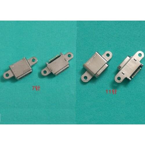 10pcs/lot Micro Usb Charging Connector Dock Socket Plug For Samsung S7 G930 G930F S7 Edge G930P G930A G930V G930T Charge Port