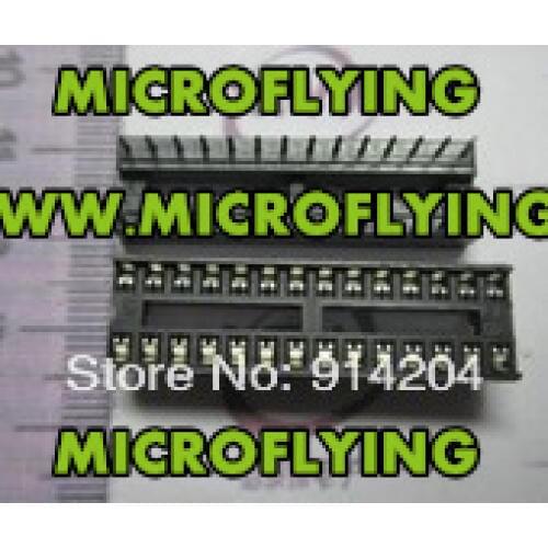 100pcs 28pin DIP IC sockets Adaptor Solder Type 28 pin Narrow body