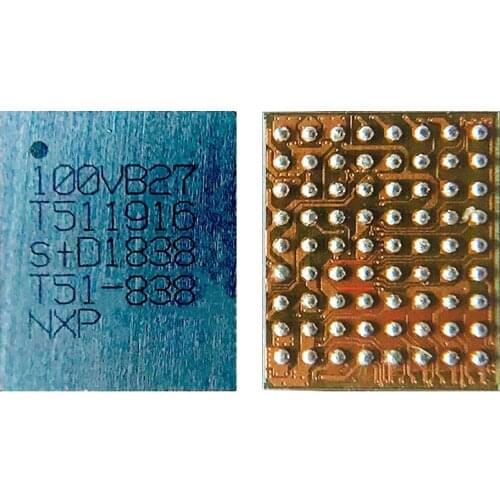 100VB27 NFC IC For iPhone XS/XS MAX/XR U_NFC_S NFC IC eWallet Payment Chip 72 Pins