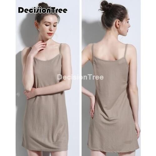 2021 slip women full body slips intimates sexy slips romper bodysuits camisoles slips inner petticoat full slip night skirt