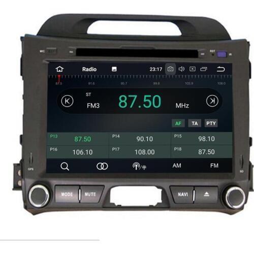 8" IPS Android 10 Car Stereo For Kia Sportage 2010-2014 GPS Navigation FM DVD WiFi Audio Video 8 Core CPU Gift Camera