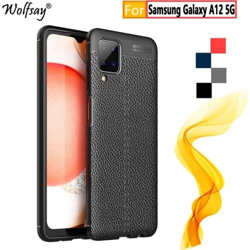 For Samsung Galaxy M12 Case Bumper Rubber Housings Leather Silicone Back Case For Samsung M12 M 12 Cover For Samsung M12 Case