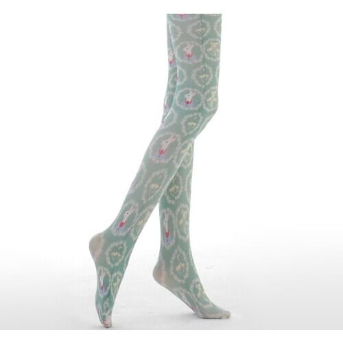 Cartoon Animal Printed Pantyhose