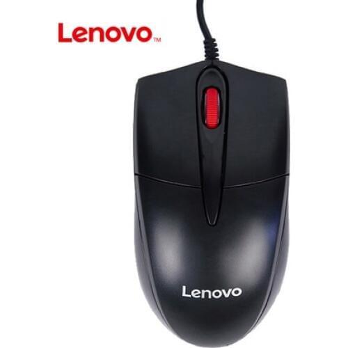 Lenovo FML301 Mouse 1000DPI USB Optical Wired Mice Support Official Test