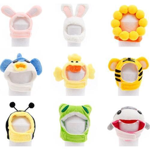 Fashion Soft Lovely Various Styles Pet Dog Cat Caps Frog Dolphin Bee Shape Costume for Samll Medium Cat Dog Pet Supplies