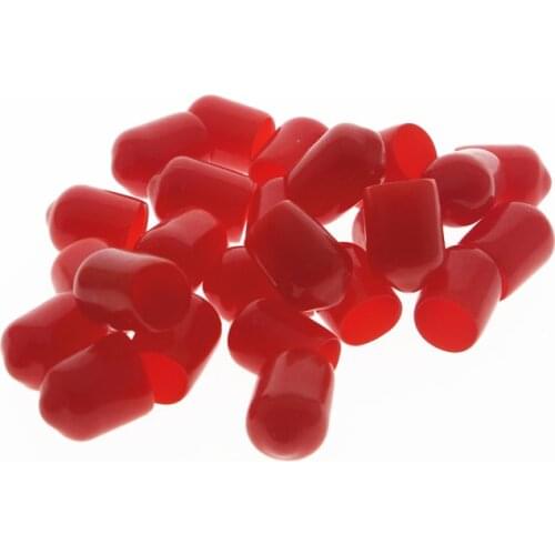 100pcs/lot SMA Dust Cap For SMA Male Connector 6mm/8mm Protective Terminal Dust Cover Waterproof For SMA Connector