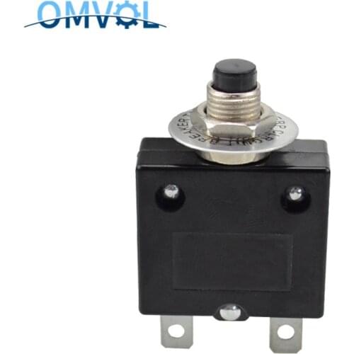1PC Reset thermal switch 10A 15A 20A 25A 30A 40A 50A overload protection circuit breaker overload protector
