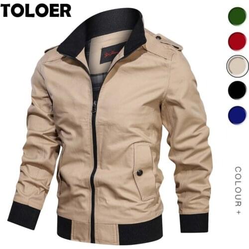 Мужские куртки пилоты TOLOER China At AliExpress