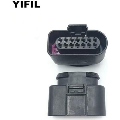 2/4/10/20/50/100pcs/lot 14 Pin/Way Female Gearbox Plug Connector For Audi Volkswagen 4H0973717 4H0 973 717