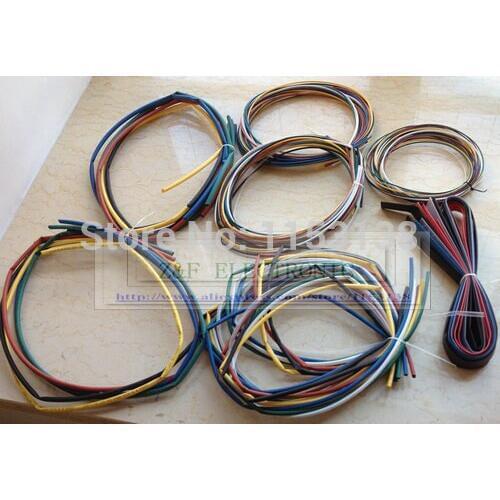 FREE SHIPPING 73M /set Ratio 2:1 Heat shrink tubing sets No.1-20 11 kinds Heat-shrinkable Tubings set Shrinkable Tube sleeving