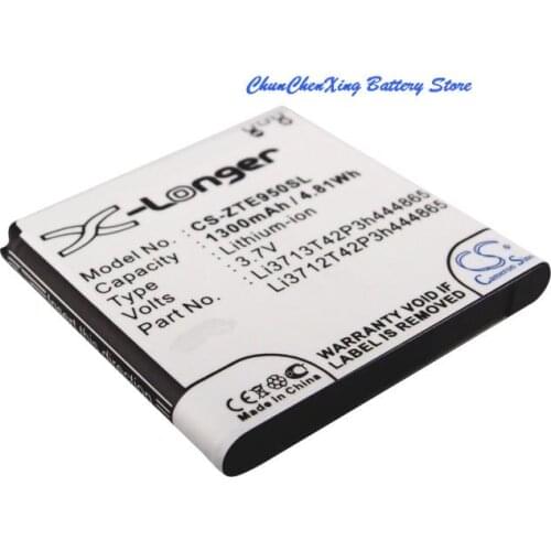 Cameron Sino 1300mAh Battery Li3712T42P3h444865 for ZTE/Telstra F950,F952,N61,V880,V887,for BASE / DELL/SoftBank/T-Mobile XCD35
