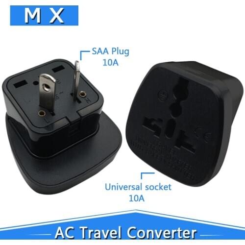 Australian China New Zealand Male Outlet Power Adapter Type Change US EU UK Switzerland Italy Japan is 2 Pin Plug