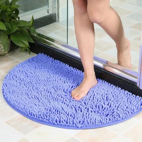 Bathroom Floor Door Mats Slip-resistant Mat for Sofa Bedroom Bathroom Shower Extra Soft & Absorbent Microfiber Shag Rugs