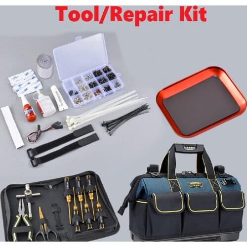 Outdoor Emergency Repair Kit Toolkit Set Bandage Tie Screw Box Glue Screwdriver Tool for RC Remote Control Car