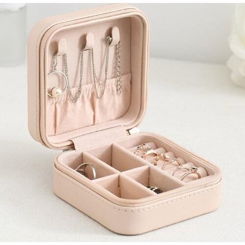 AVEBIEN 2021 New Simple Storage Creative Portable Jewelry Storage Box Earring Ring Small Jewelry Gift Box шкатулка для украшений