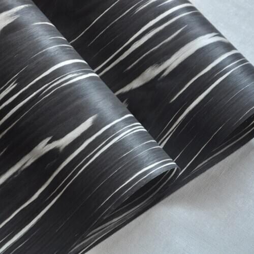 New Design Special Black Buttery Engineered Wood Veneers size 250x58CM Boat Decking Guitar Door Skin Home Decor