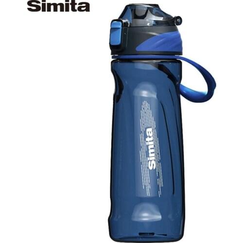 Simita Plastic Water Bottle, Portable Leakproof Drinkware, Sports Protein Shaker Bottle, Tritan, BPA-Free, With Tea Strainers