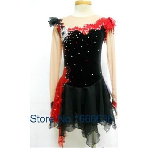Professional Custom Figure Ice Skating Dresses For Adult Elegant New Brand Vogue Ice Skating Dresses For Competition DR2912