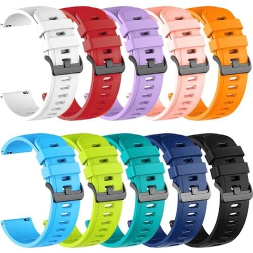 Wrist Straps Band Silica Gel Strap Replace Bracelet Watchband Accessories For Xiao-mi Mi Watch Color Sports Edition