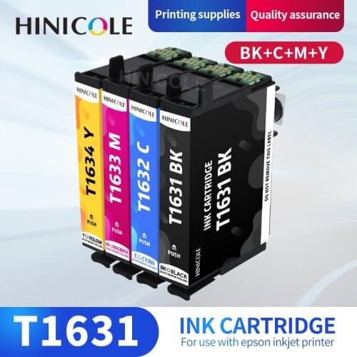 HINICOLE Compatible Ink Cartridge T1631 for Epson WorkForce WF2010 WF2510 WF2520 WF2530 WF2540 WF2630 WF2650 WF2760 Printers
