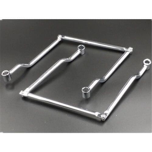 Steel Saddle bag Support Bars Mounts Bracket Motorcycle For Yamaha Dragstar Vstar Custom 400 650 Honda Rebel CMX 250 Kawasaki