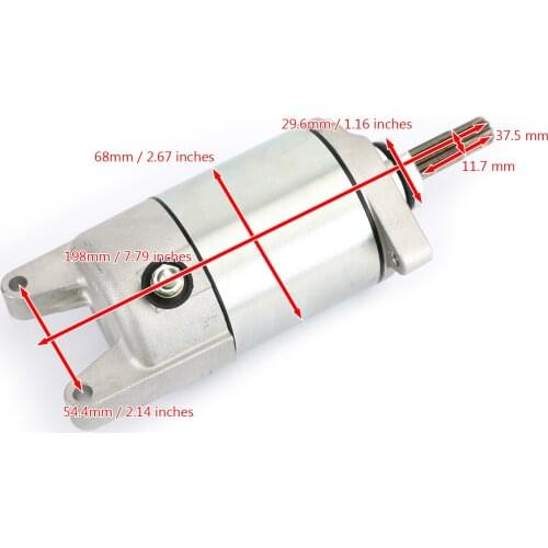 Artudatech Starter Fit for Honda XR 650 L 1993-2020 NX 500 600 1988-1999 SLR 650 1997-1998 FX 650 1999-2000 31200-MN9-003 Motor