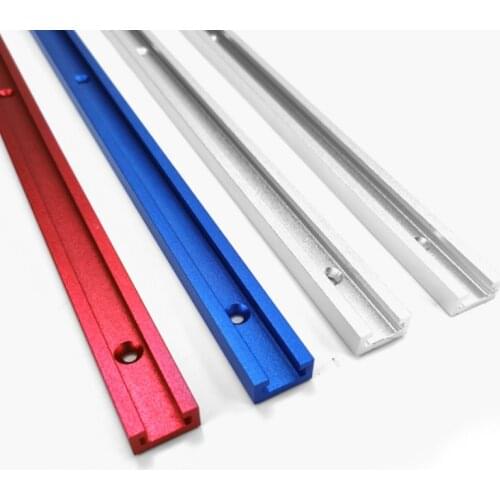 300-800mm T-slot T-track Miter Track Jig Fixture Slot 19x9.5mm For Table Saw Router Table Woodworking Tool