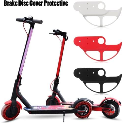1Pc For Xiaomi M365/M365 Pro 1S Electric Scooter Rear Wheel Braker Disc Guard PVC Brake Disc Cover Protective Parts Accessories