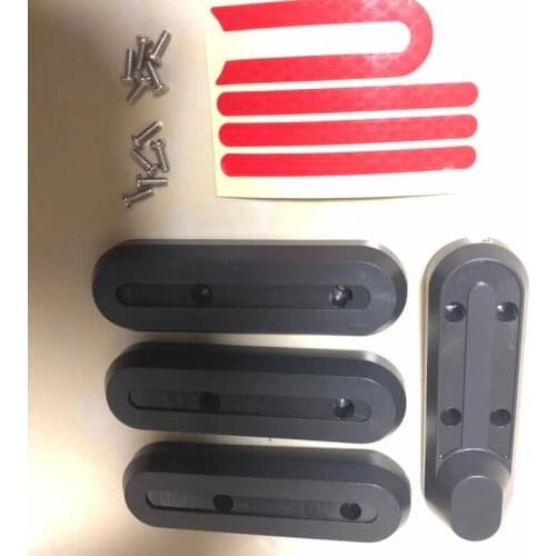 Scooter Replacement Parts For Xiaomi M365 M187 Safety Hub Shell With Sticker Light Front Light Brake Lever Handle Cover