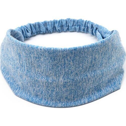 10pcs 2018 New Womens Yoga Hair Band sports Headband Women men Turban Head Hair Band Wide Elastic headwrap 10 Colors