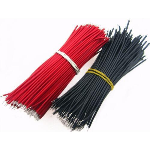 100pcs Breadboard Jumper Cable Wires Tinned 0.96cm