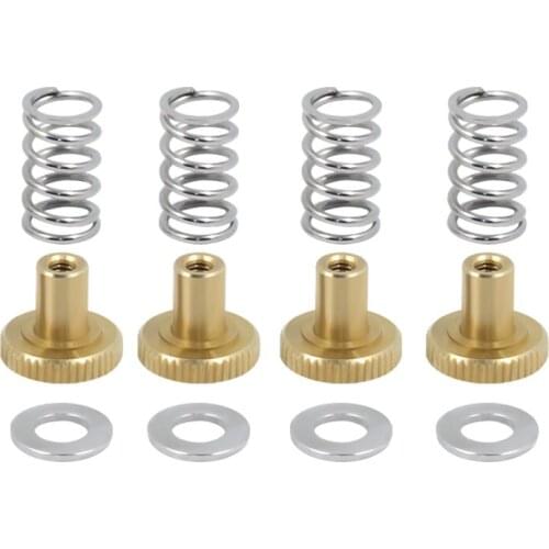 12pcs/Set UM2 Hot Bed Spring Leveling Kit adjustment Gasket+nuts+springs for Ultimaker 2 hotbed 3d printer parts